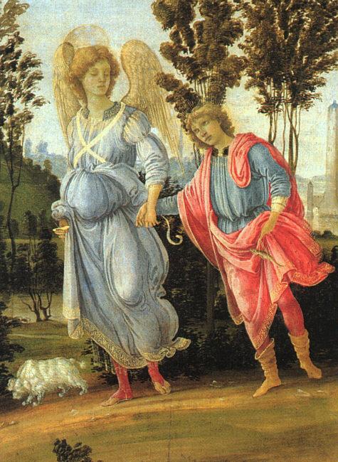 Filippino Lippi Tobias and the Angel Germany oil painting art